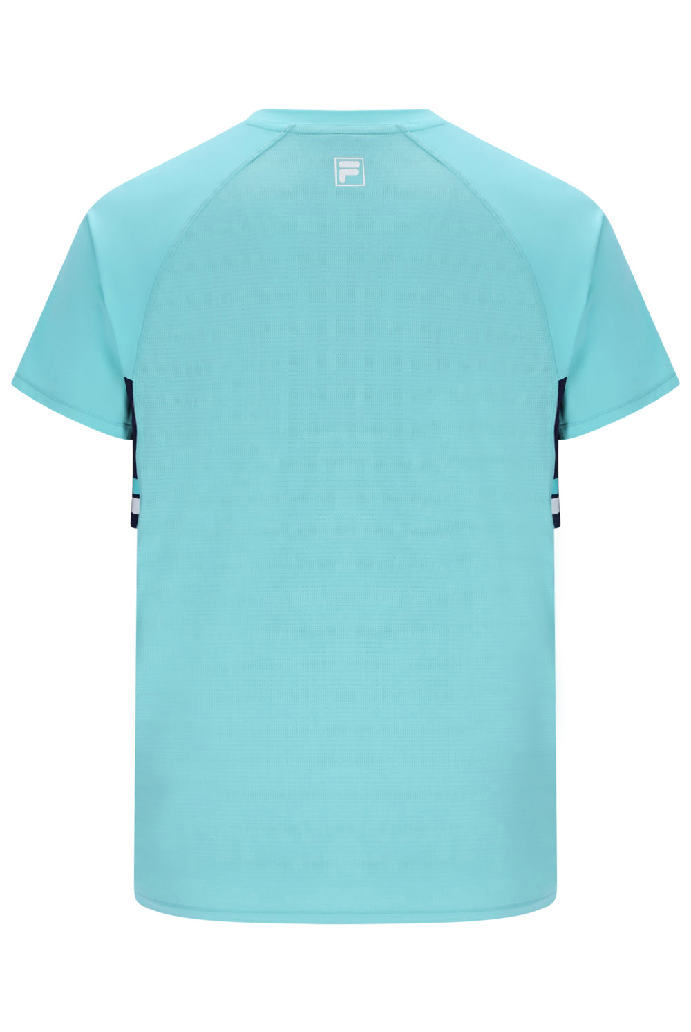 Aqua Unisex Round Neck Tennis T-Shirt