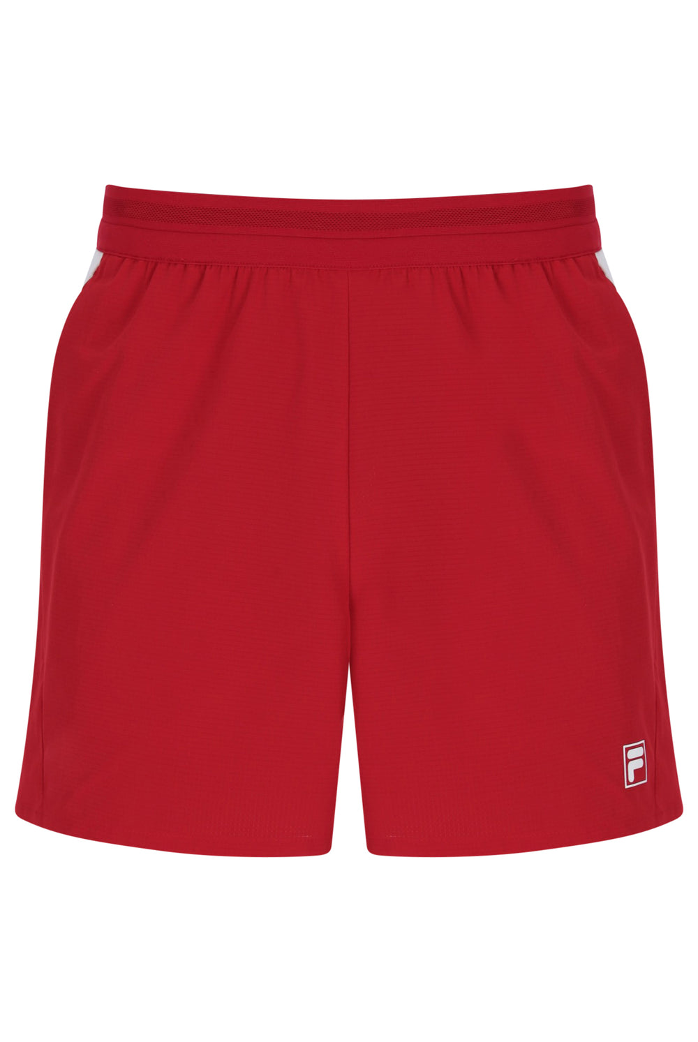 Red Men’s 5" Tennis Shorts with Inner