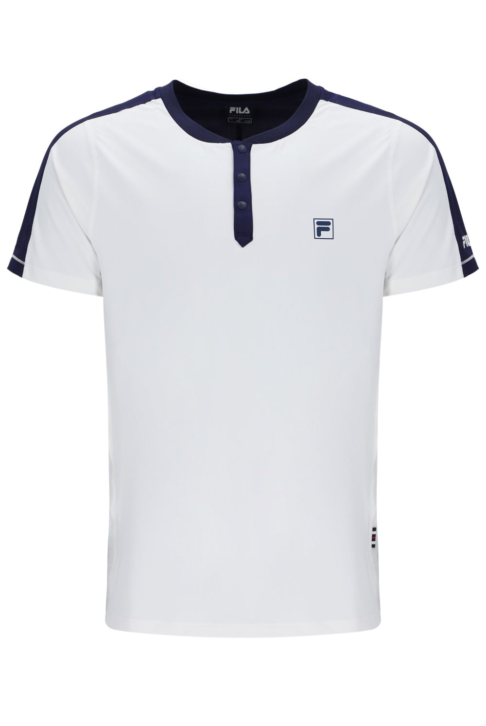 Off White Men’s Henry Neck Tennis T-Shirt