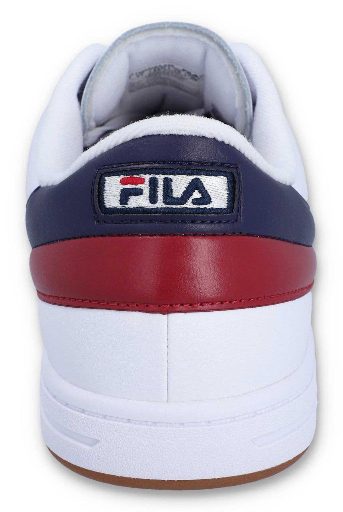 A pair of FILA Tennis 88 Trainers in white with navy and red accents.