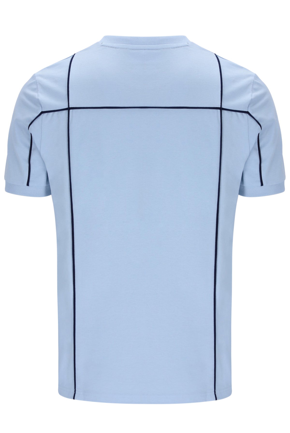 Displays the Skyway 'FILA' branded Terri T-Shirt with Contrast Piping