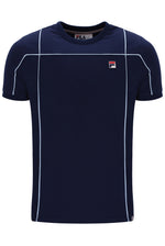 Fila Navy Terri T-Shirt with Contrast Piping