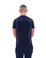 Fila Navy Terri T-Shirt with Contrast Piping