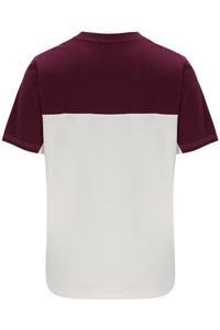 Displays the Fig Tiebreaker 'FILA' branded Colour Block T-Shirt
