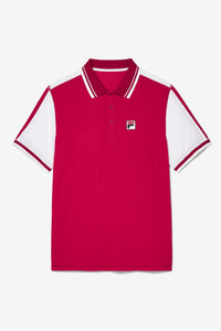 Persian Red Pro Tennis Polo