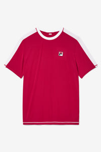 Persian Red Pro Tennis Crew Top