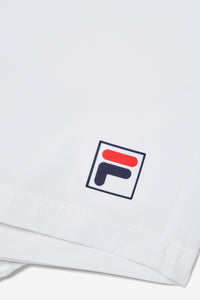 White Essential Tennis Shorts