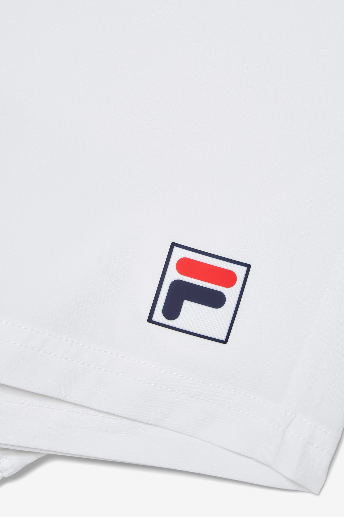 White Essential Tennis Shorts