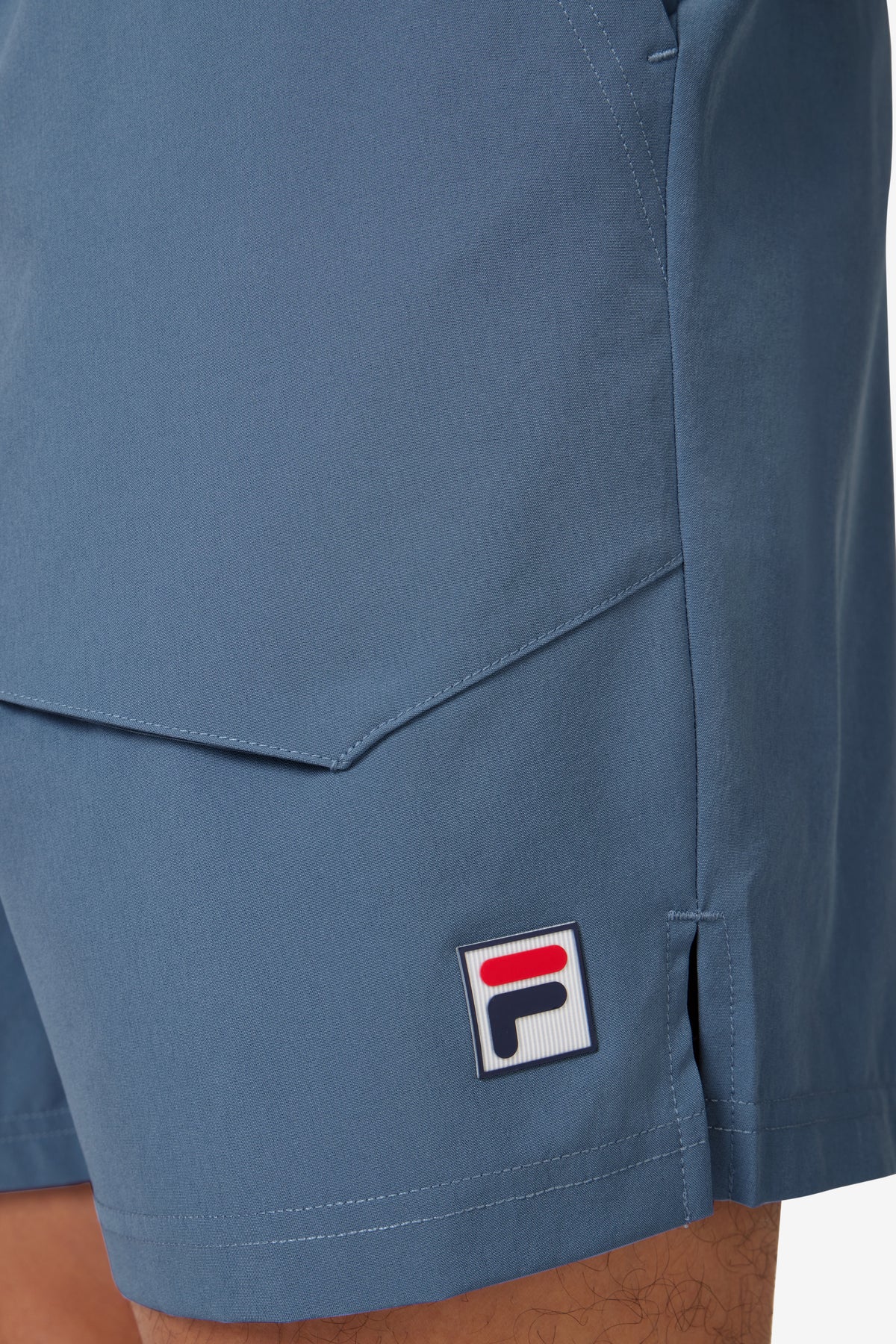 Blue Tennis Woven Court Short