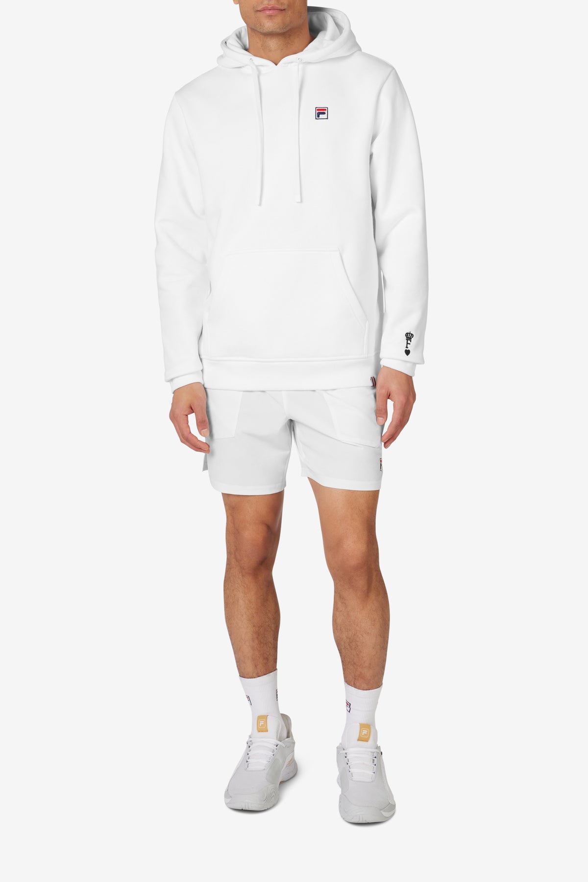 White Tennis Hoodie