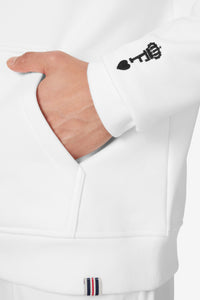 White Tennis Hoodie