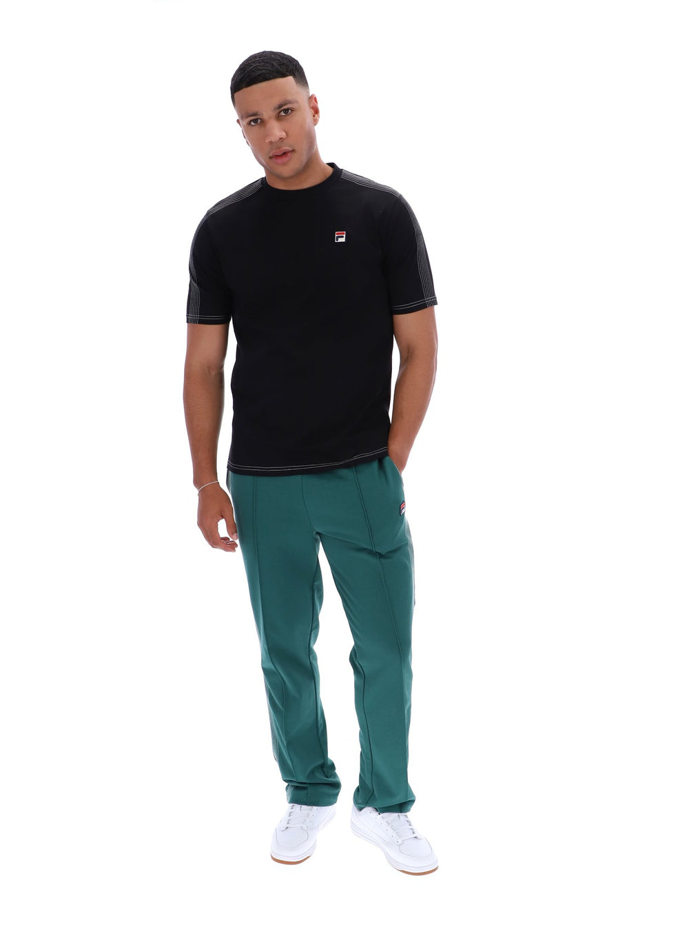 Trey Contrast Stitch Tee