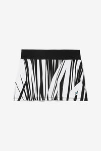 Shattered Black Pro Tennis A-Line Skort