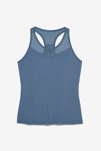 Blue Tennis Essential Racerback Top