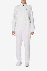 White Tennis Advantage Track Top