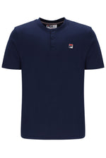 Fila Navy Valentino Essential Collared Tee