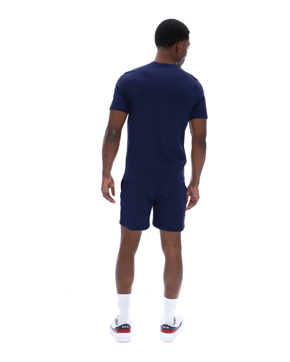 Fila Navy Valentino Essential Collared Tee