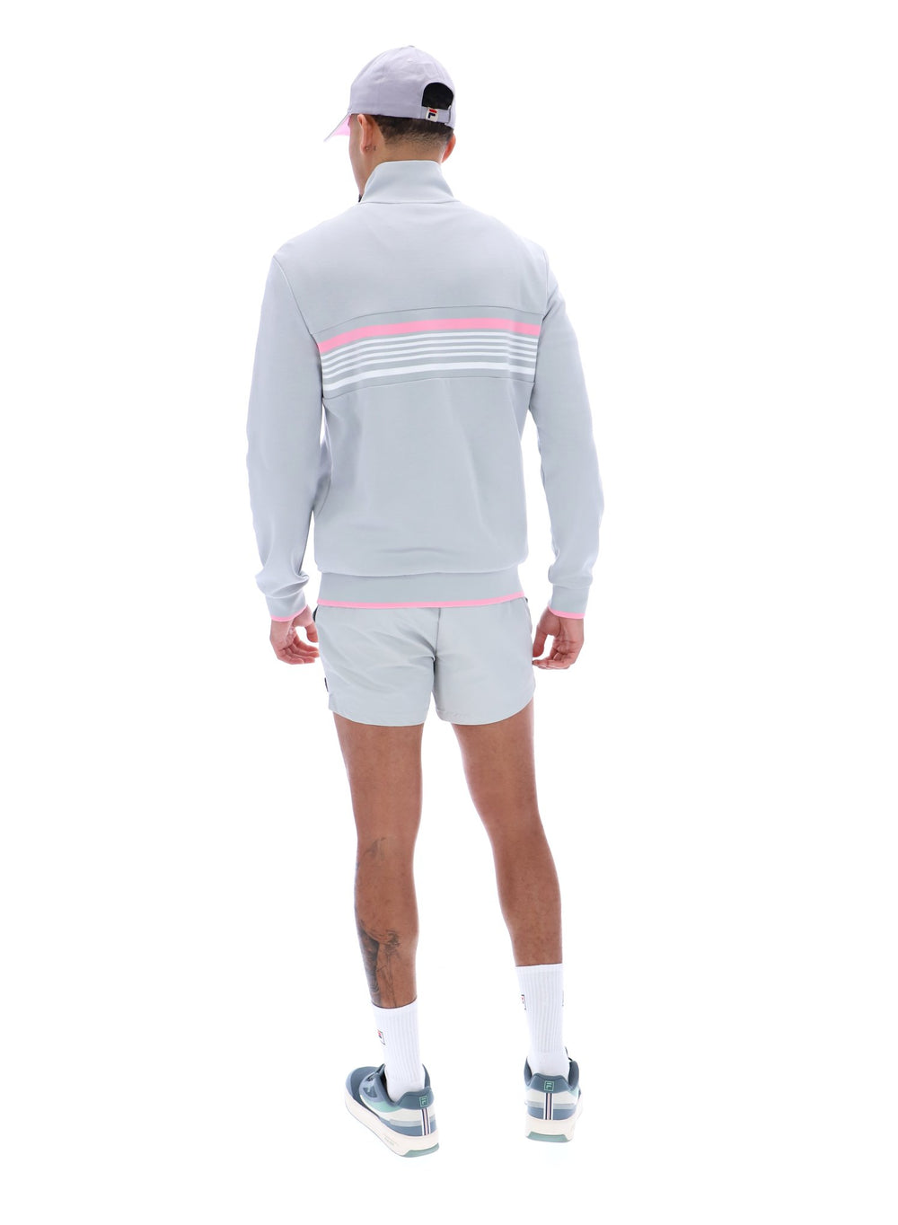 Vasco Cut And Sew Jacquard Track Jacket