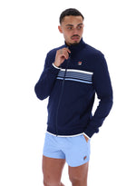 Vasco Cut And Sew Jacquard Track Jacket