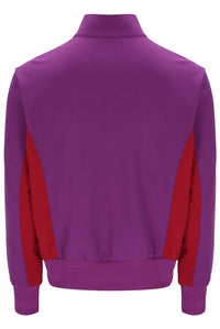 Displays the Purple 'FILA' branded Ventisei Jacket