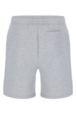 Grey Vico Fleece short by FILA, with a relaxed fit and back pocket, in a light grey marl colour.
