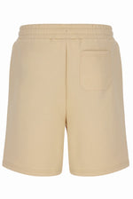 Beige shorts on a white background