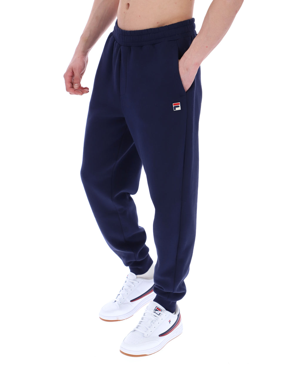 Fila Navy Visconti Tipped Cuff Track Pant
