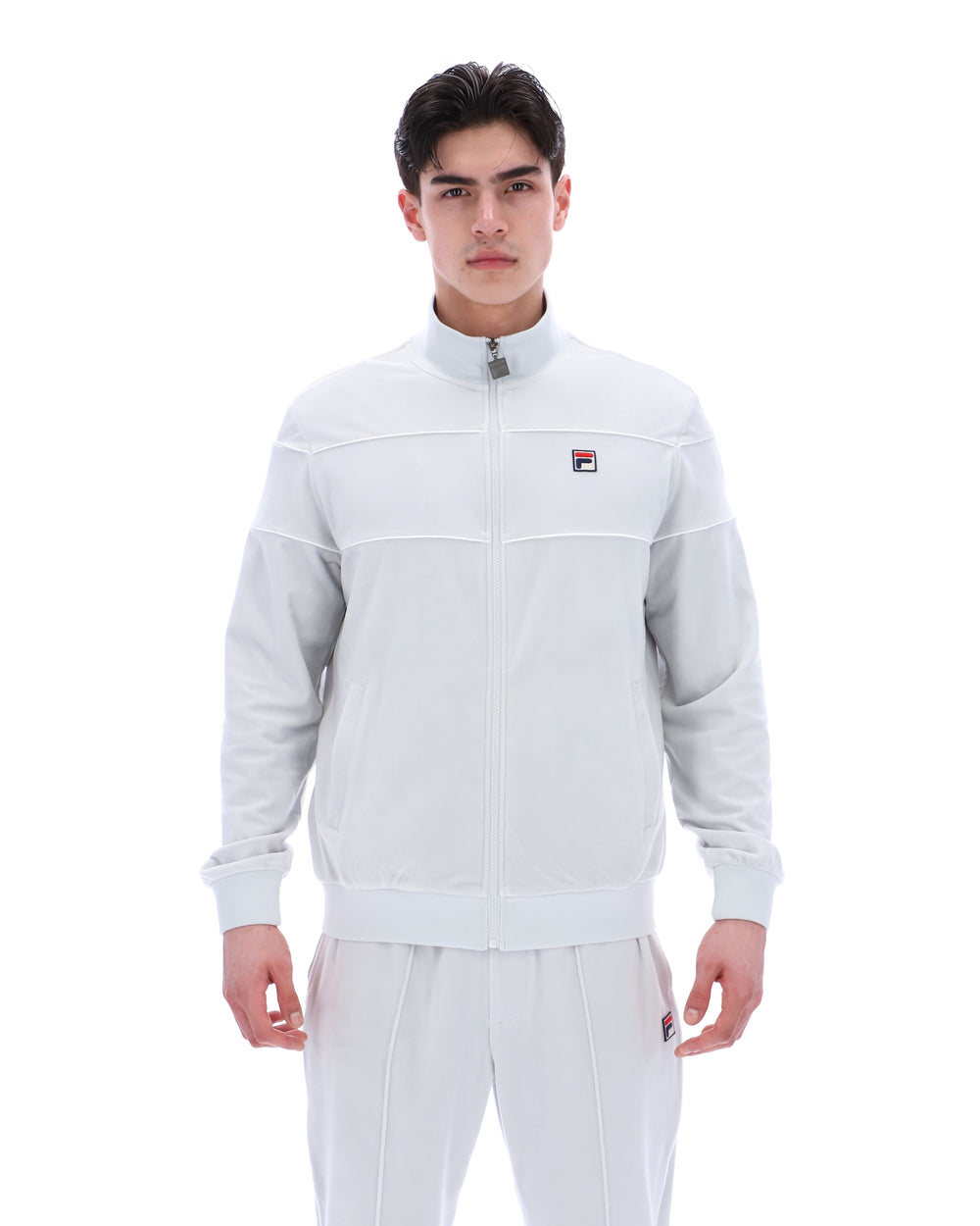 Dawn Blue Vittorio Velour Track Top