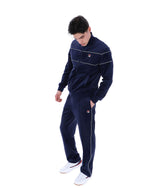 Fila Navy Vittorio Velour Track Top