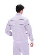 Misty Lilac Vittorio Velour Track Tops