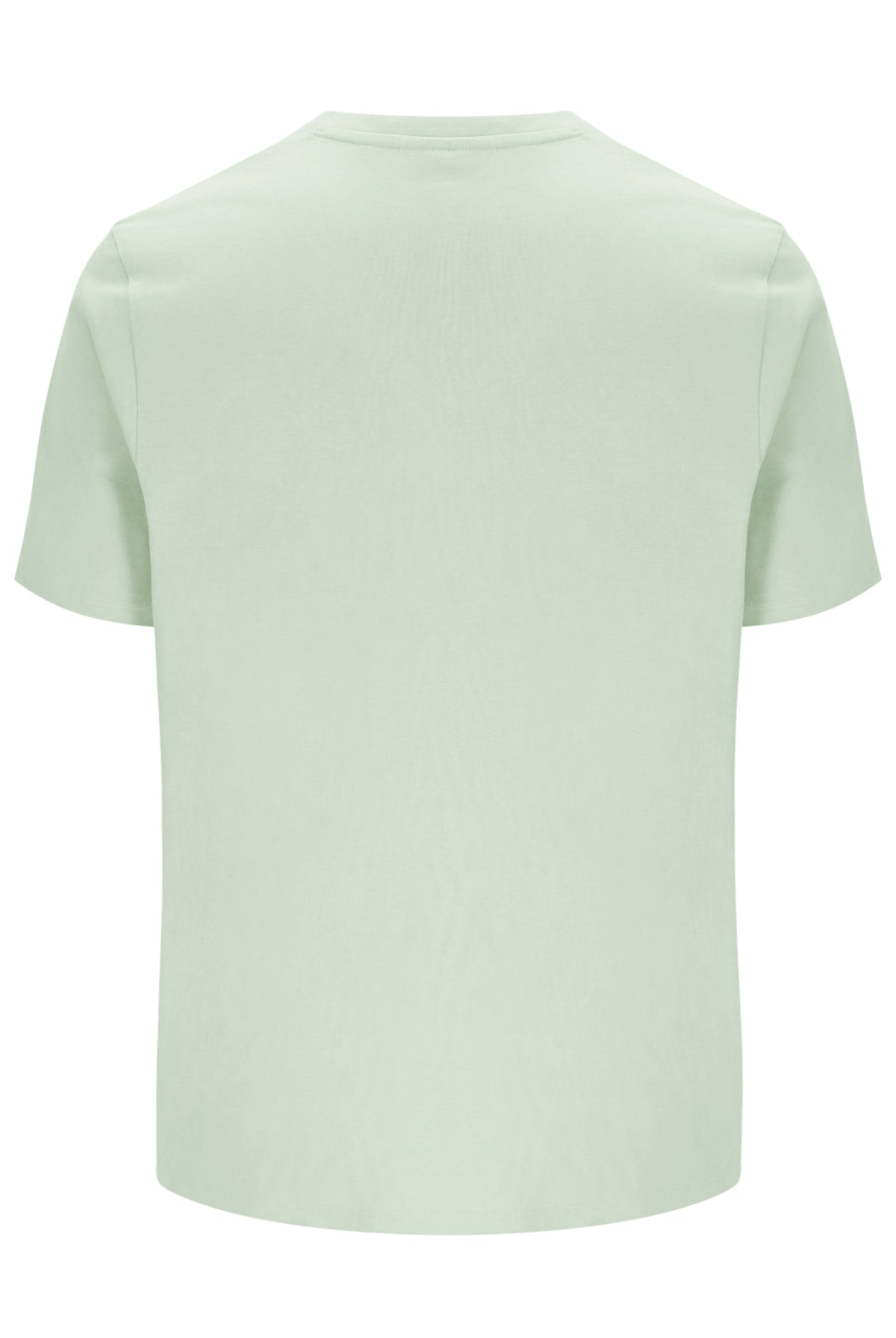 Light green t-shirt on a white background