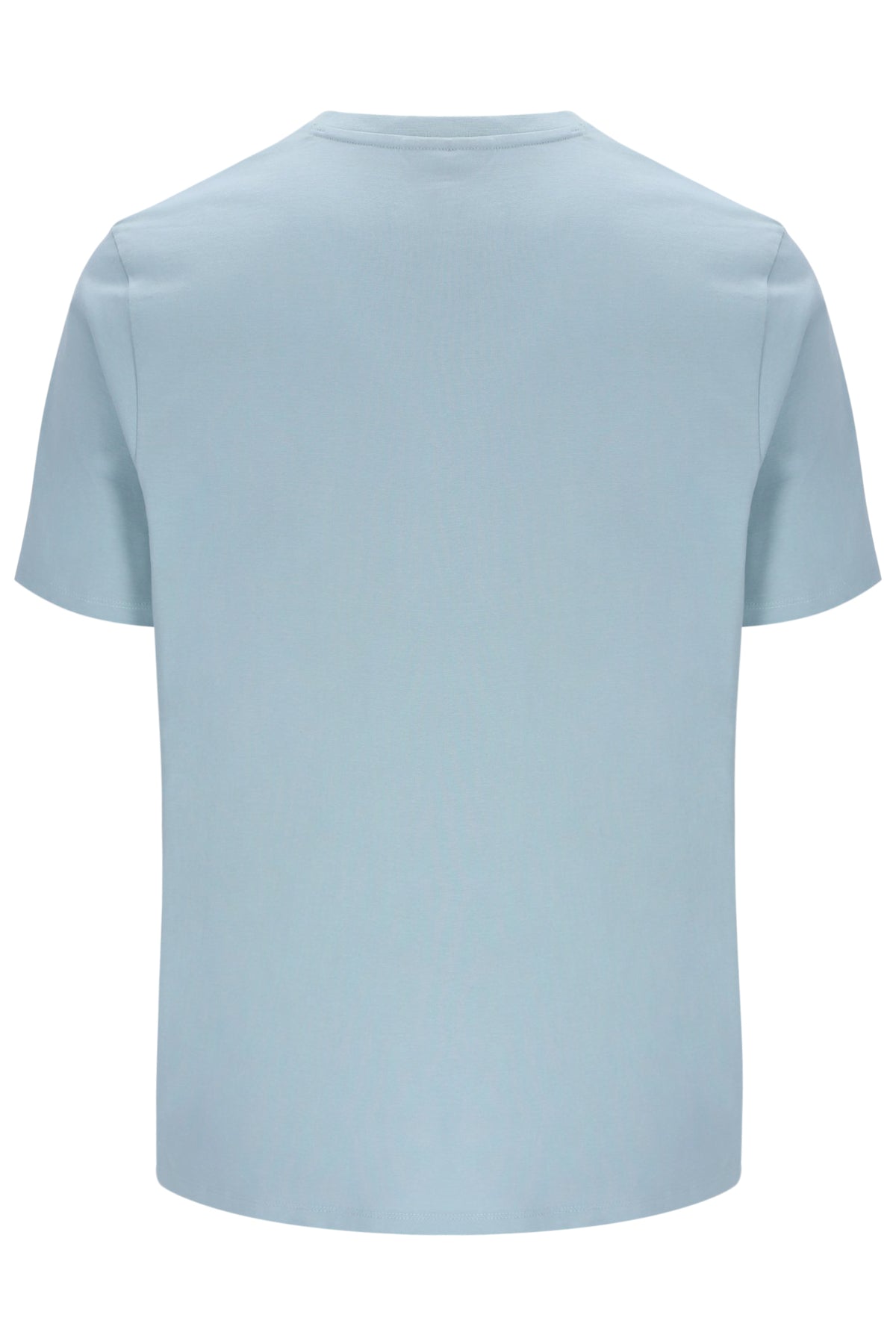 Light blue t-shirt on a white background