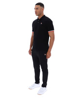 Zev Cuff Detail Polo