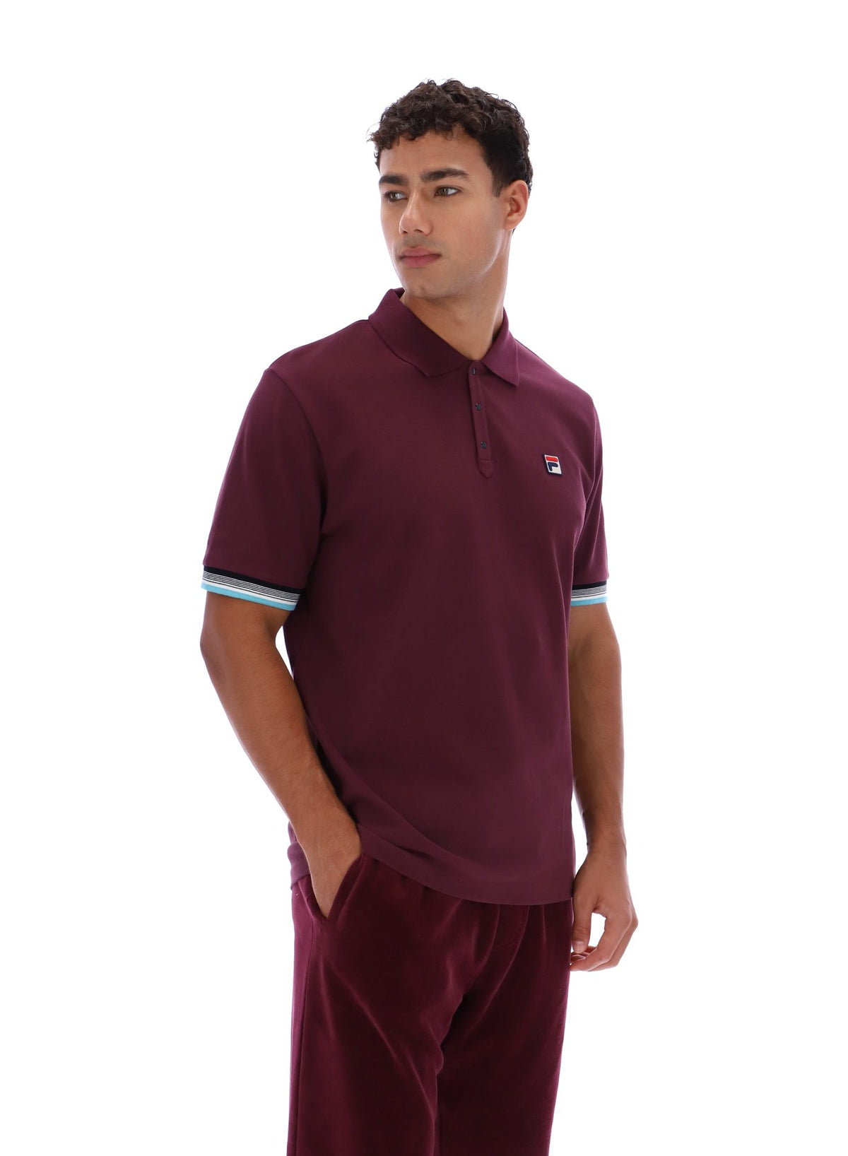 Fig Zev Cuff Detail Polo