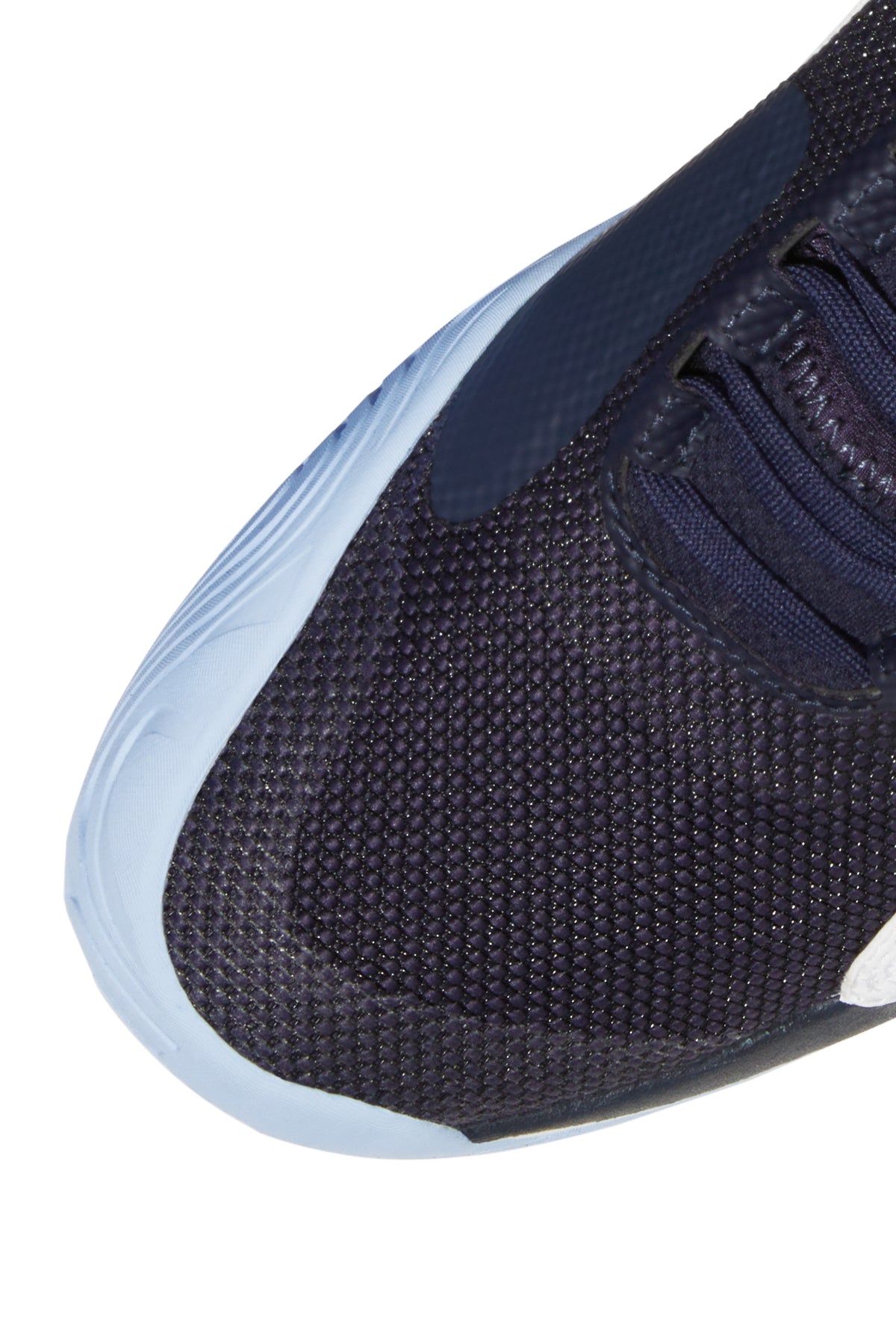A pair of FILA Mondo Forza Tennis Trainers in white and navy colour scheme.