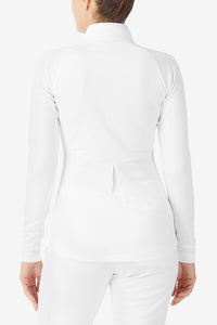 White Whiteline Pro Tennis Track Top