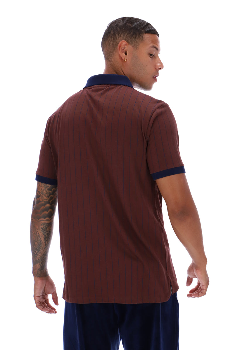 Maroon deals fila shirt