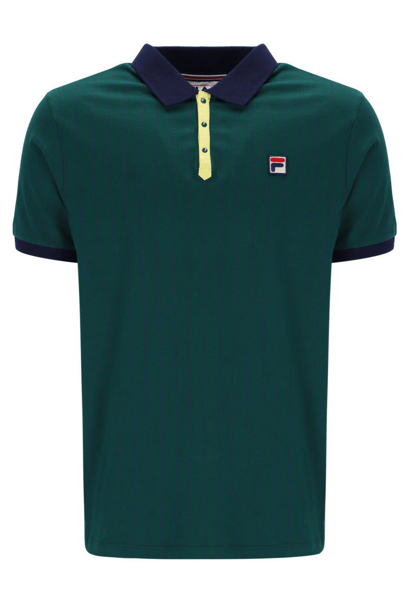 Fila bb1 cheap striped polo shirt