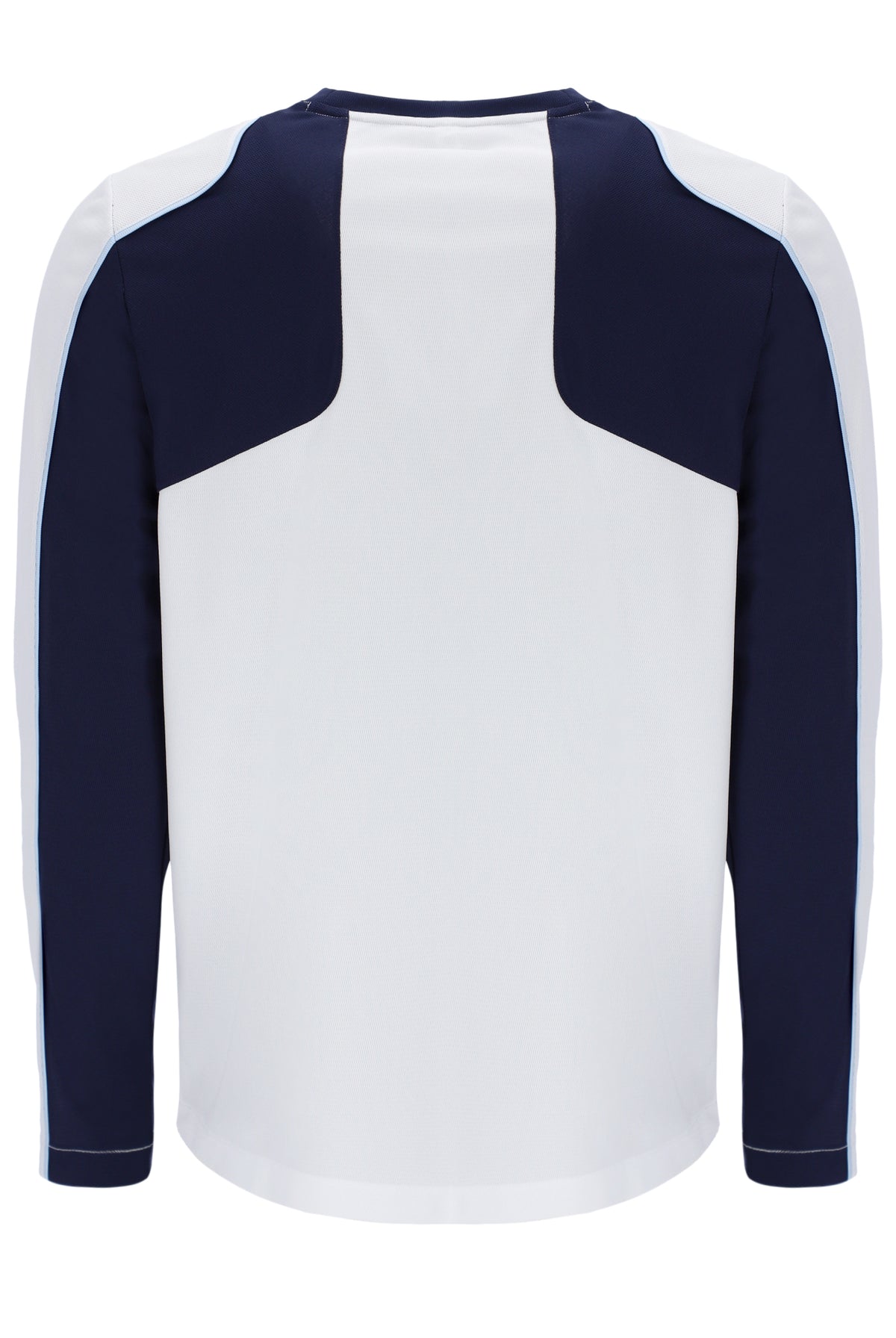 White Solar Power Long Sleeve Crew