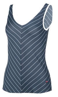 Blue Caroline Tennis Tank Top
