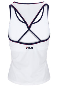White Heritage Racerback Top