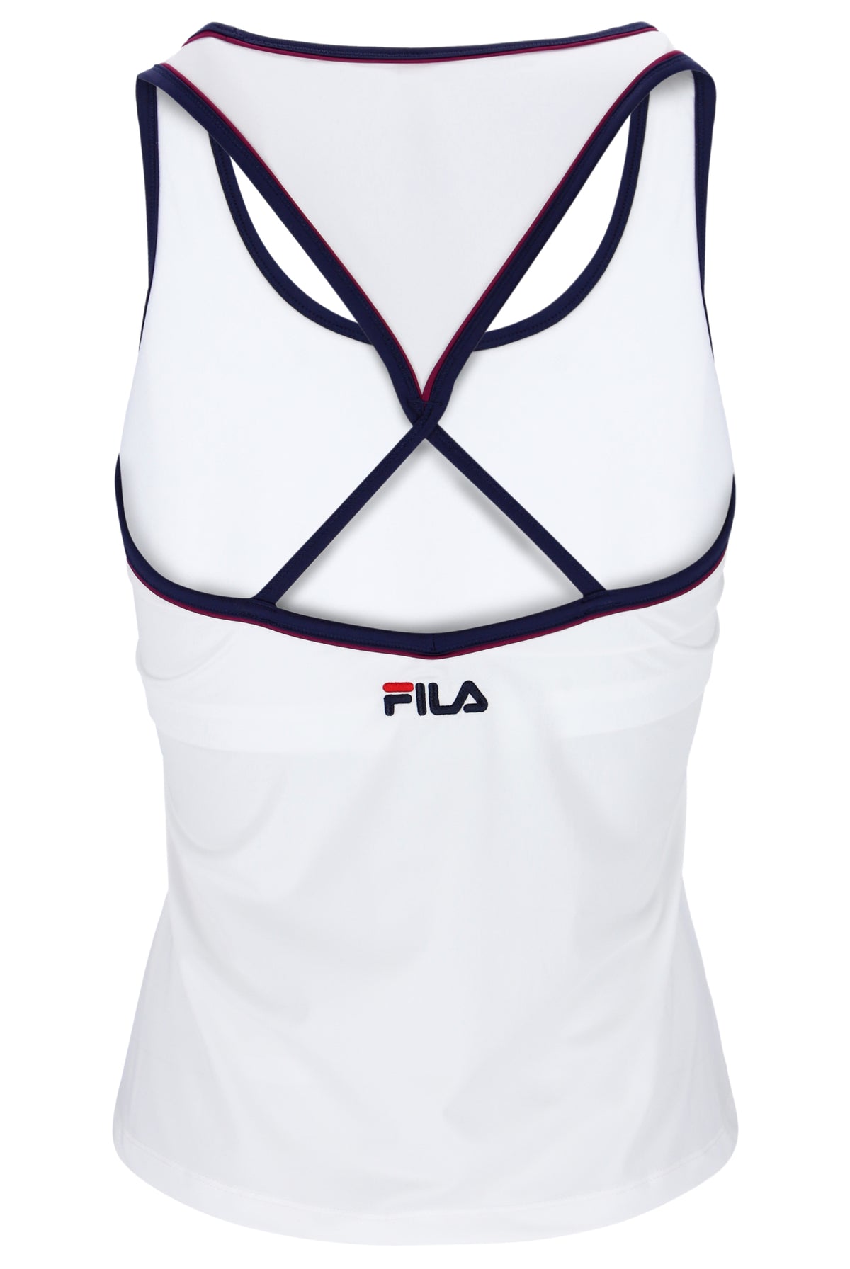 White Heritage Racerback Top