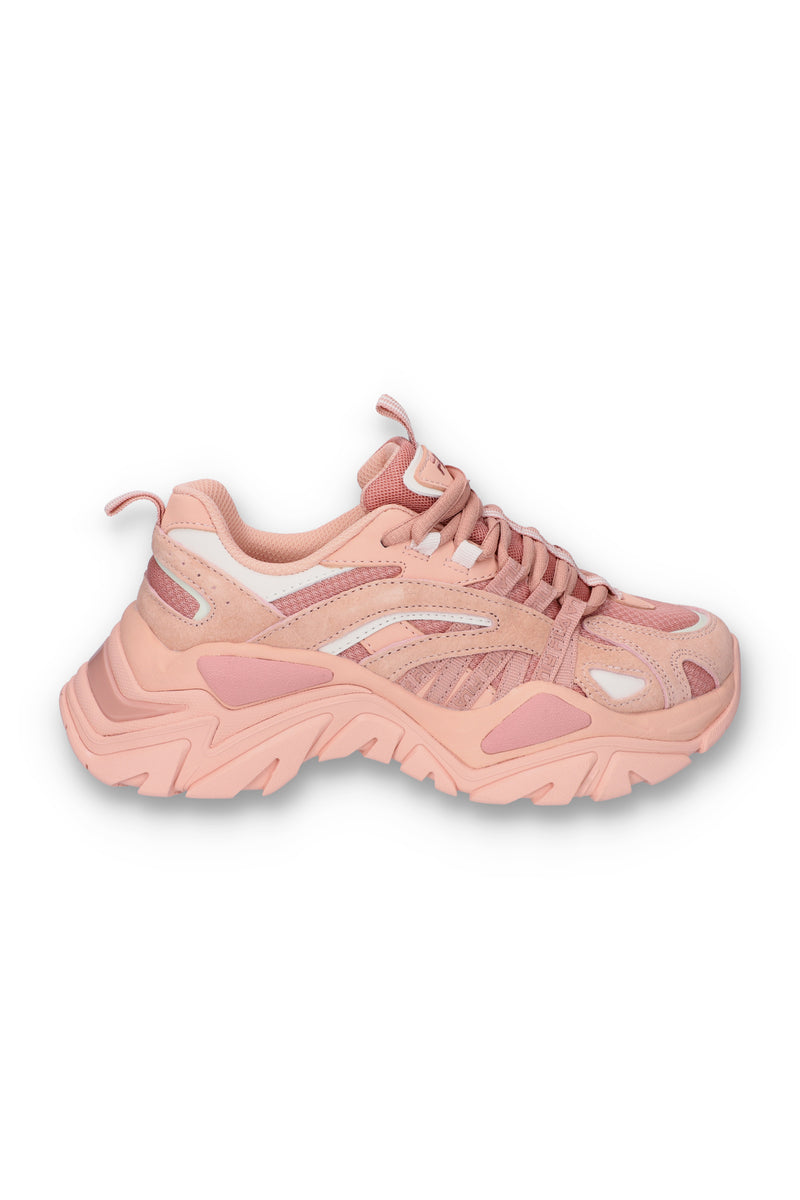 Fila trainers womens white and pink best sale