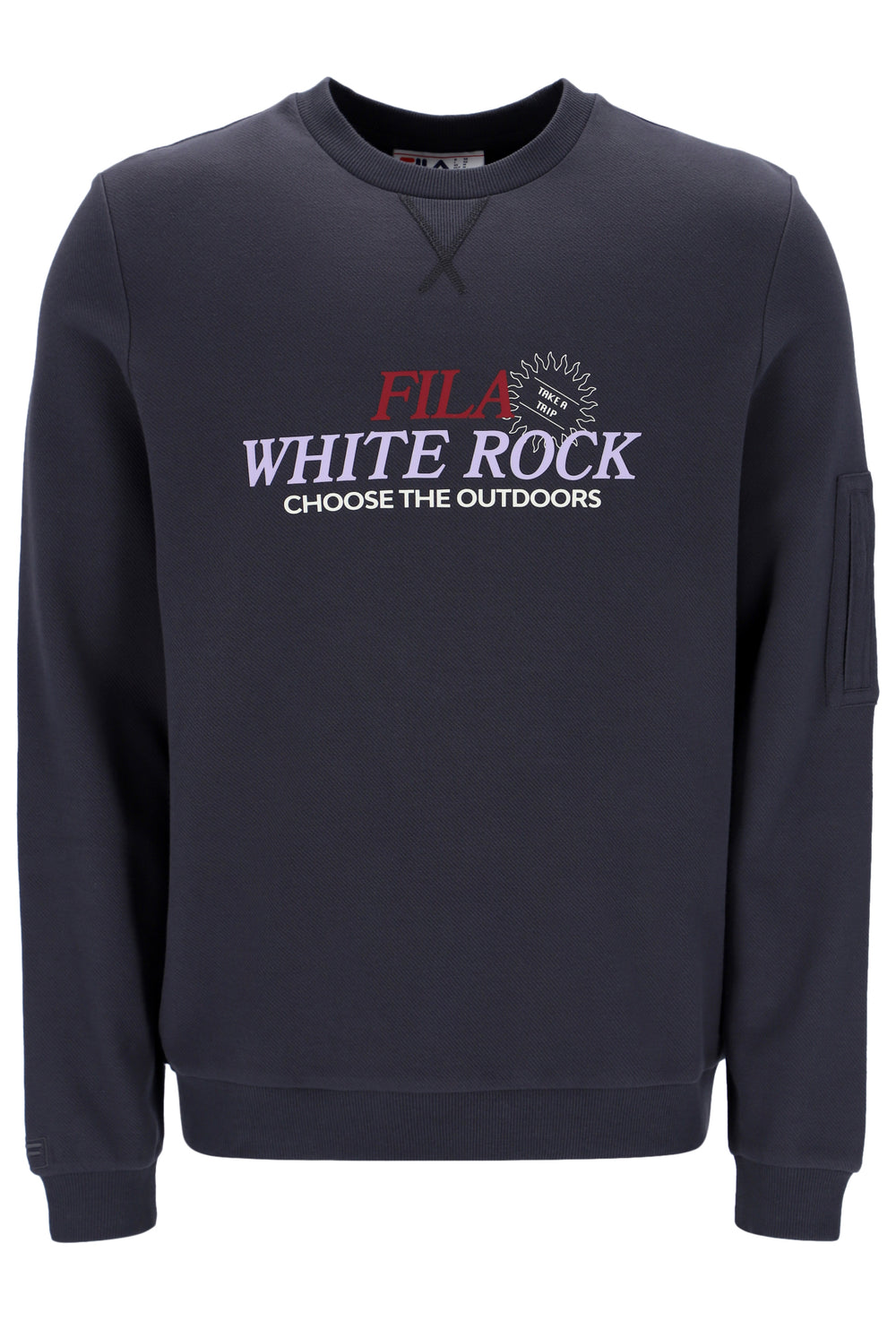 John Sleeve Pocket Crew Sweatshirt