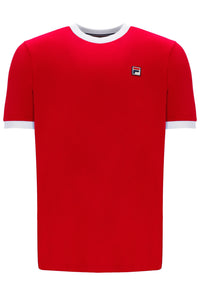 Chinese Red Marconi Essential Ringer T-Shirt