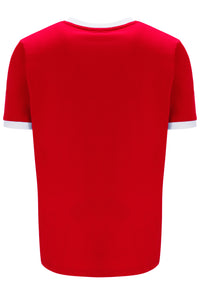 Chinese Red Marconi Essential Ringer T-Shirt