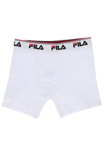 Mid-rise men's boxers with the FILA logo on the waistband