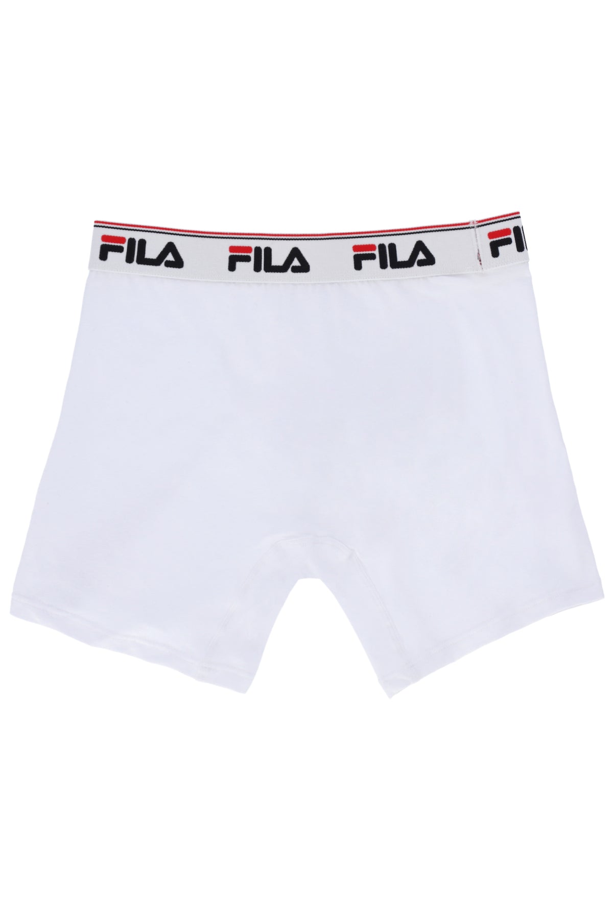 Mid-rise men's boxers with the FILA logo on the waistband