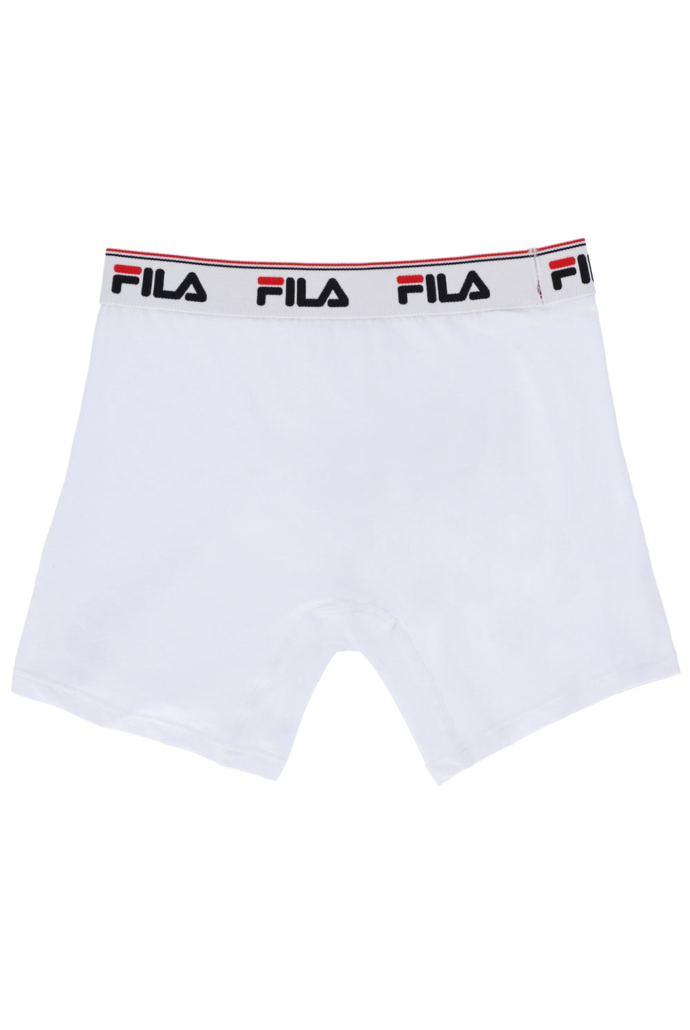Mid-rise men's boxers with the FILA logo on the waistband