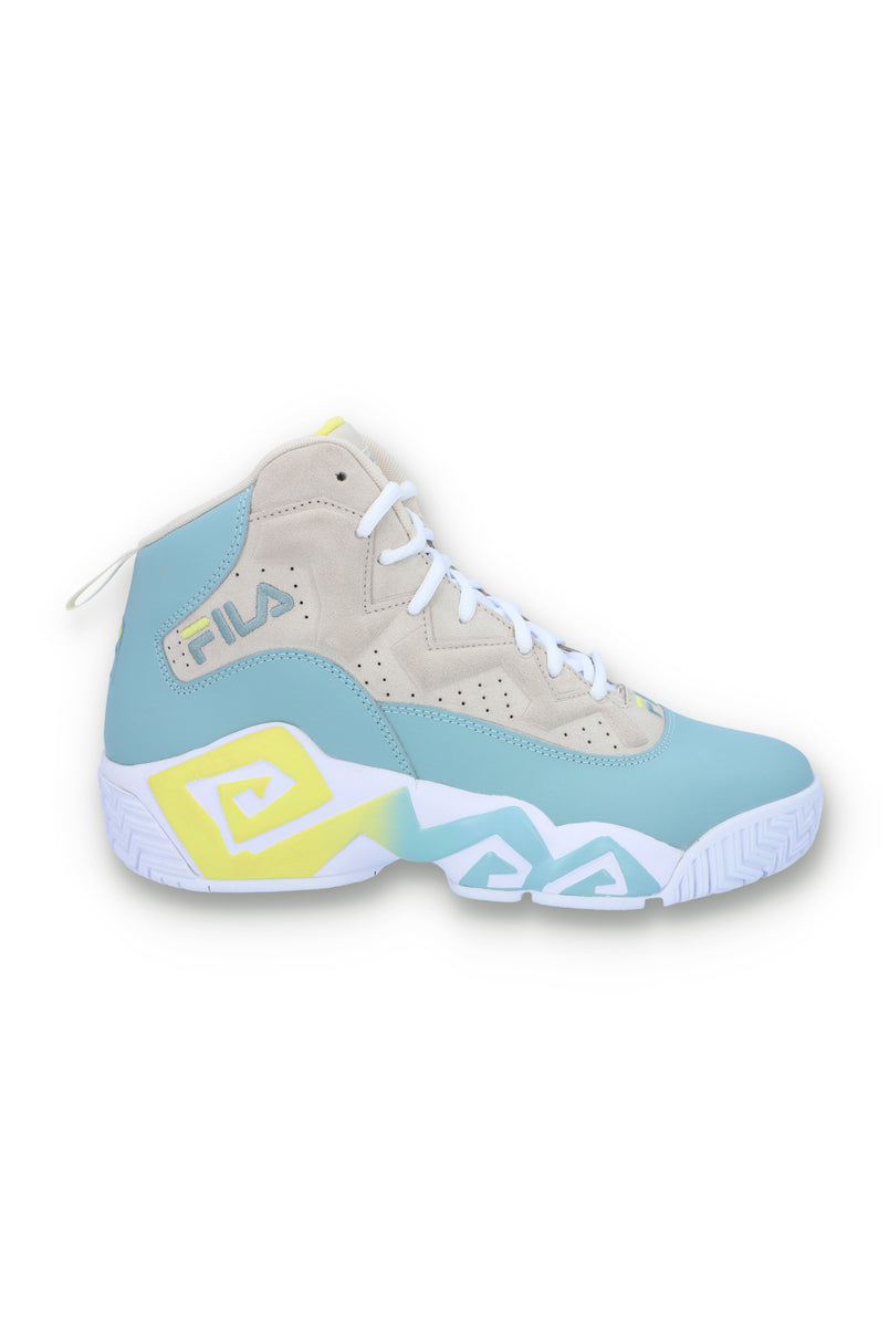 Basket fila on sale homme cyan